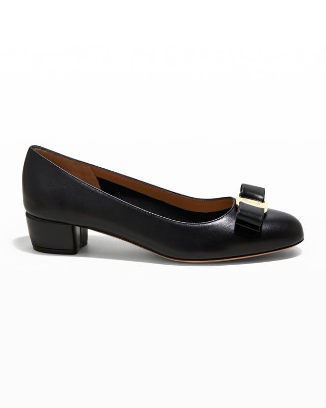 Vara Bow Patent Pumps